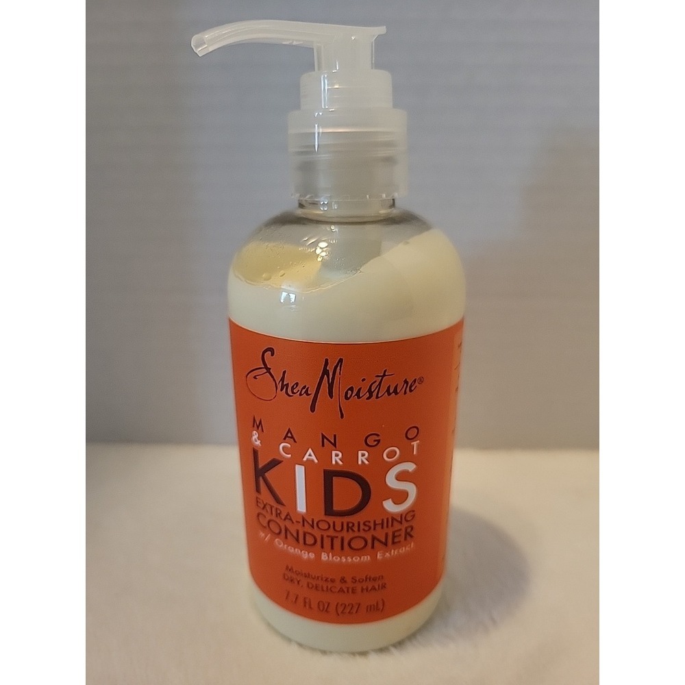 NEW SheaMoisture Kids Conditioner for Kids Hair Mango and‎ Carrot Sulfate Free